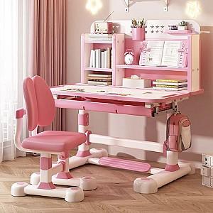 Masă de scris pentru copii CAIDER Pink 697819