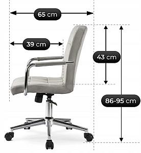 Fotoliu de birou Mebel Elite Astro Grey