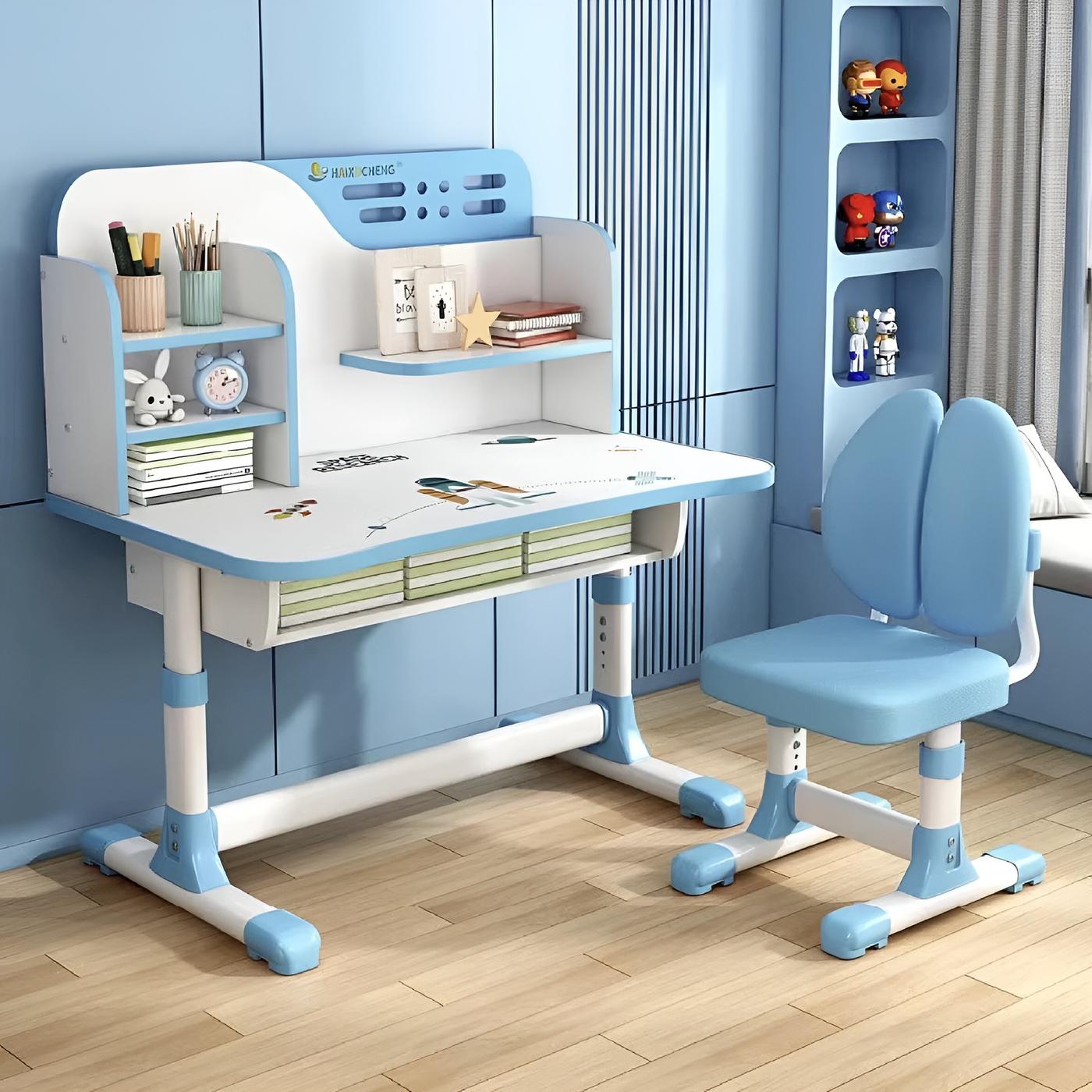 Masă de scris pentru copii CAIDER Blue 48509