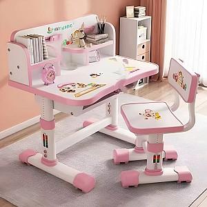 Masă de scris pentru copii CAIDER Pink 867915