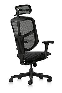 Fotoliu de birou Comfort Enjoy Budget 2 Black (mesh/fabric)