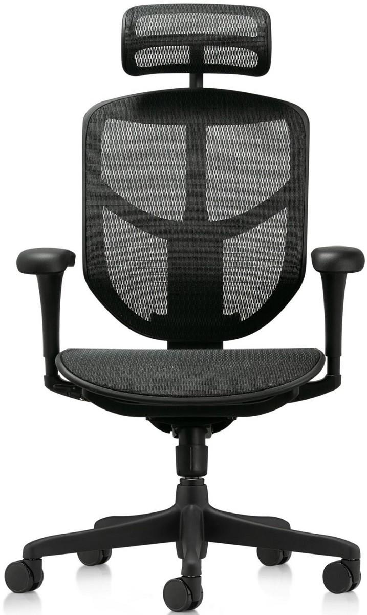 Fotoliu de birou Comfort Enjoy Buget 2 Black (mesh)