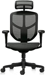 Fotoliu de birou Comfort Enjoy Buget 2 Black (mesh)