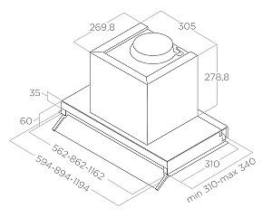 Hota Elica BOXIN PLUS IXGL/A/60