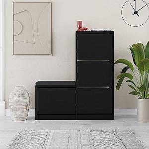 Dulap pentru incaltaminte DECO DUDE Black Bute
