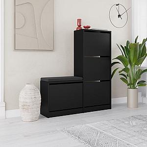 Dulap pentru incaltaminte DECO DUDE Black Bute