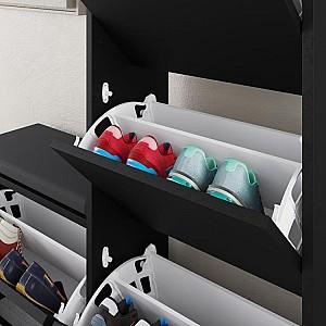 Dulap pentru incaltaminte DECO DUDE Black Bute