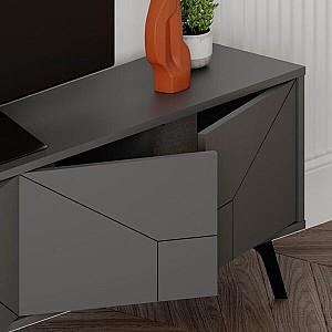 Tumba pentru televizor DECO Dune Anthracite