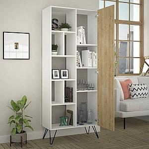 Dulap DECO Jedda White/Sapphire Oak