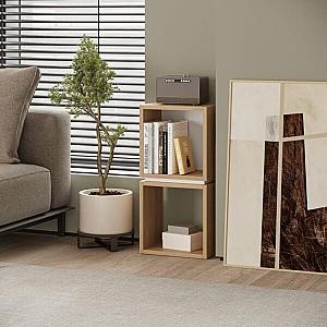 Etajera DECO Lofty 2 Sapphire Oak/White