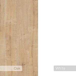 Etajera DECO Lofty 3 Sapphire Oak/White