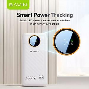 Acumulator extern BAVIN PC1153SWH 20000mAh White
