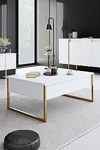 Living Trendy Luxe Alb/Auriu