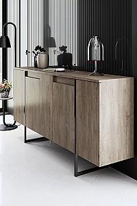 Living Trendy Luxe Nuc (Maro)/Negru