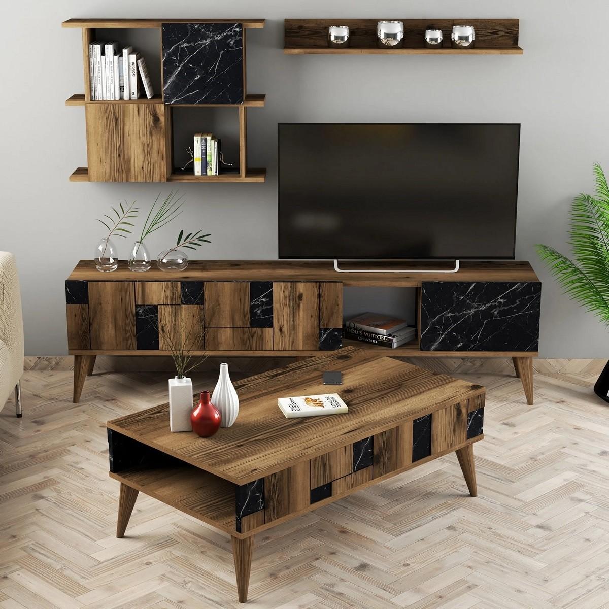 Living Trendy Madrid Nuc (Maro)/Negru