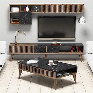 Living Trendy Milano Nuc (Maro)/Negru