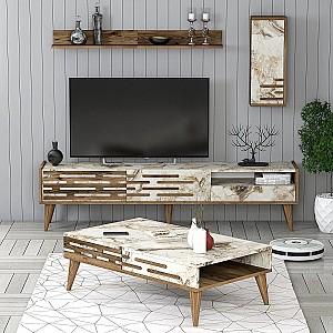 Living Trendy Valensiya Nuc (Maro)/Marmura Alba