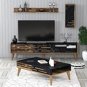 Living Trendy Valensiya Nuc (Maro)/Marmura Neagra