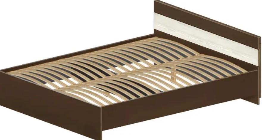 Pat Modern Komfi 160x200 Brandy Castello Oak/Craft Oak White