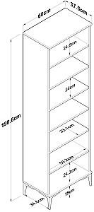 Dulap penal Trendy JE102 2790 Alb