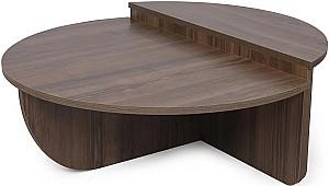 Masuta de cafea, reviste Trendy Podium Nuc