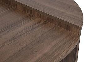 Masuta de cafea, reviste Trendy Podium Nuc