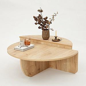 Masuta de cafea, reviste Trendy Podium Stejar Safir