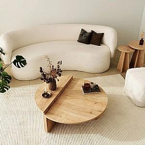 Masuta de cafea, reviste Trendy Podium Stejar Safir