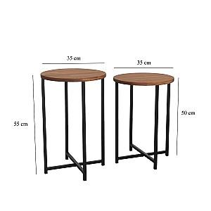 Masuta de cafea, reviste Trendy Neta 1 Stejar (Bej)