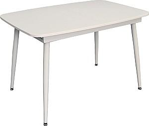 Set de masa si scaune Evelin DT 532R Wh + 6 scaune YTC-064 Wh / UF910-01 (Light Beige)