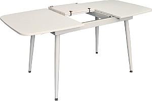 Set de masa si scaune Evelin DT 532R Wh + 6 scaune YTC-078 Wh / UF885-14 (Grey)