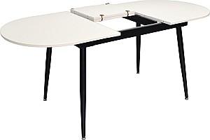 Set de masa si scaune Evelin DT 533R B + 6 scaune YTC-080 B / BLUVEL-14 (Dark Grey)