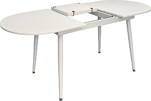 Set de masa si scaune Evelin DT 533R Wh + 6 scaune YTC-064 Wh / UF910-01 (Light Beige)