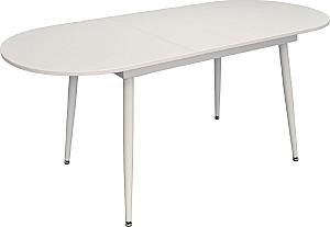 Set de masa si scaune Evelin DT 533R Wh + 6 scaune YTC-064 Wh / UF910-01 (Light Beige)