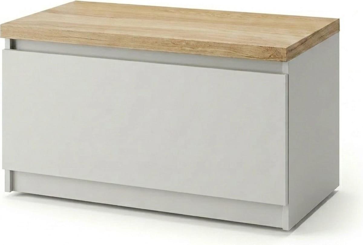 Dulap pentru incaltaminte Fabrik Home Hardy Gri Deschis Matt