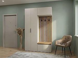 Dulap Fabrik Home Hardy 2D Gri Deschis Matt