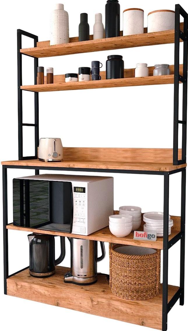 Etajera Nex Home 101x36x160 cm Stejar
