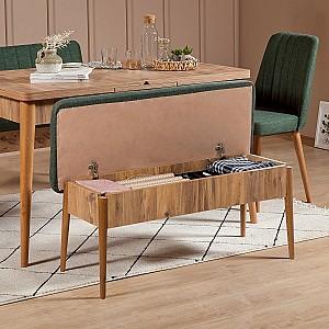 Bancheta Trendy Vina Bank Pinul Atlantic (Maro)/Verde