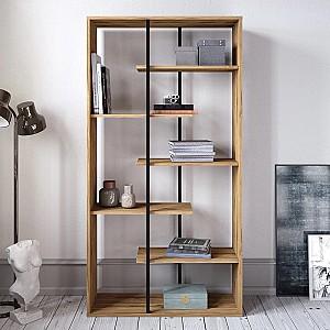 Etajera Trendy Presto Nuc (Maro)/Negru