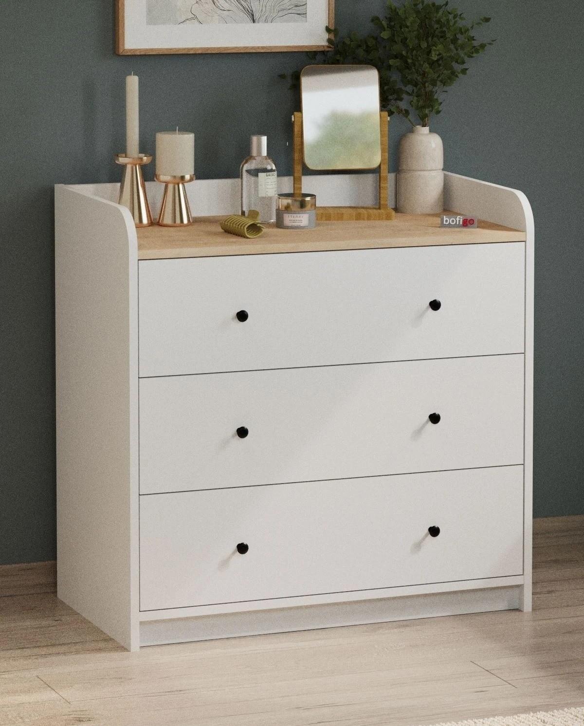Comoda Bofigo 12-50-41 Sapphire Oak/White