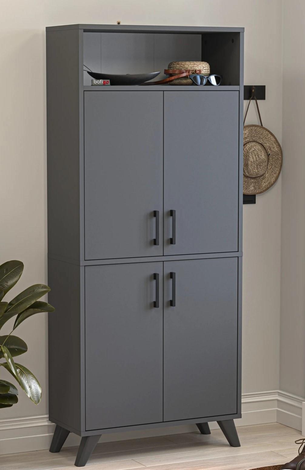 Dulap pentru incaltaminte Bofigo 18-11-08 Anthracite