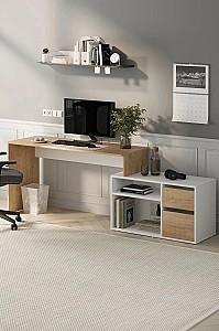 Masa de birou Bofigo 20-03-41 Sapphire Oak/White