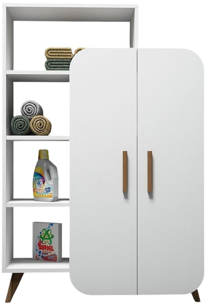 Dulap de baie Trendy Form Alb