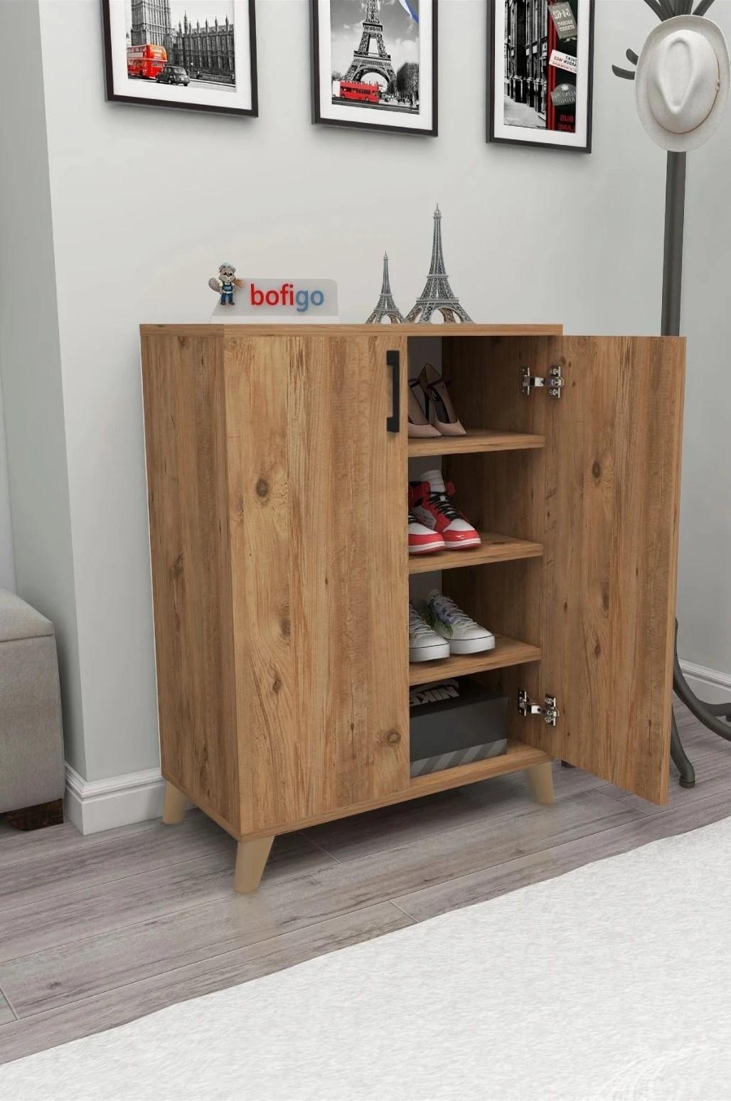 Dulap pentru incaltaminte Bofigo 12-40-02 Pine