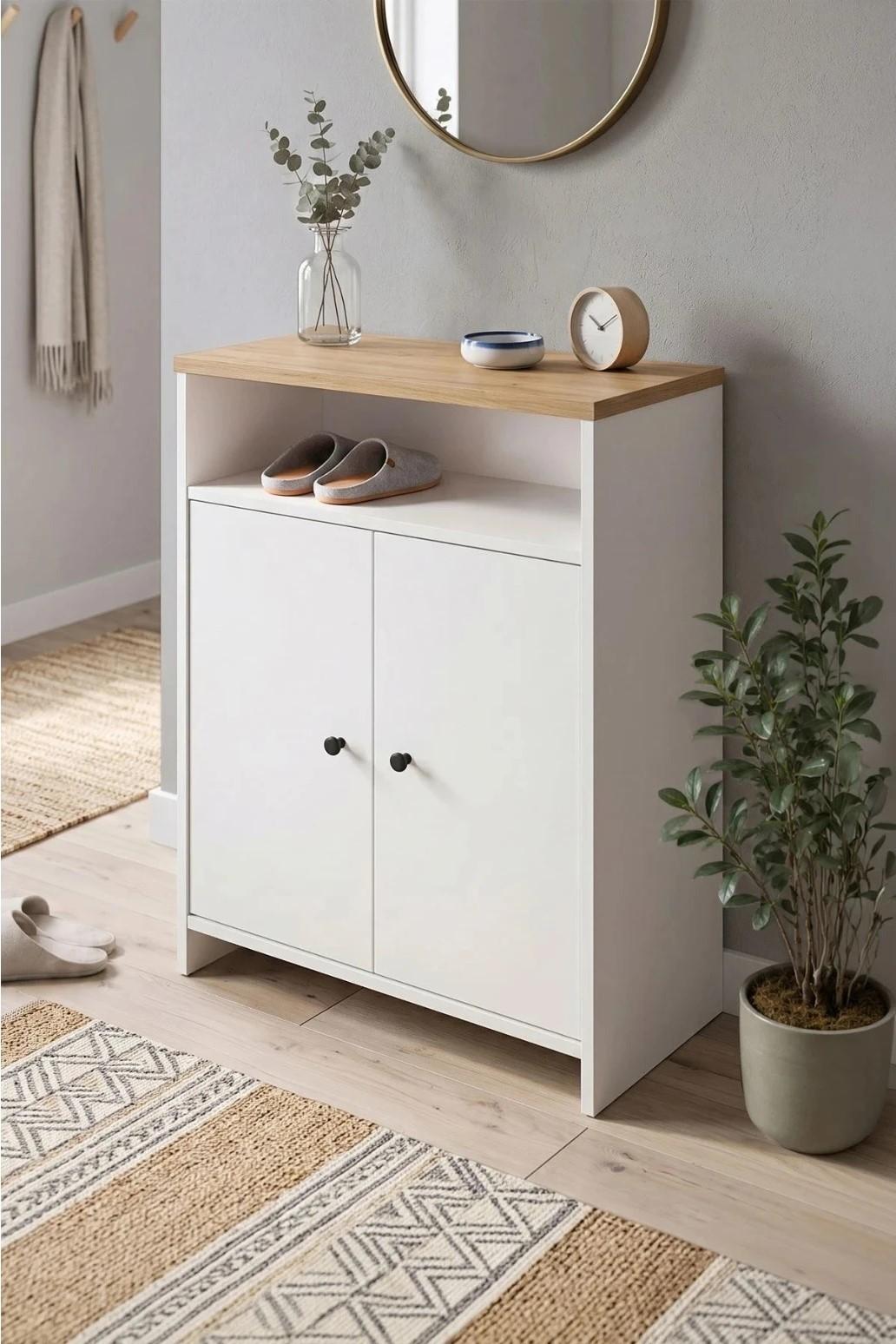 Dulap pentru incaltaminte Bofigo 18-17-41 Sapphire Oak/White