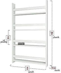 Raft de perete Bofigo 15-04-01 White