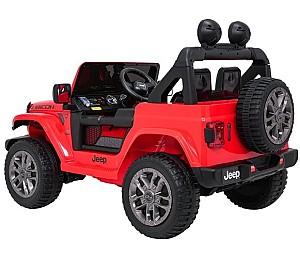 Maşină electrică Kids Car Jeep Wrangler Rubicon 392 Red