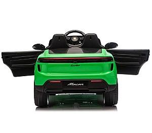 Maşină electrică Kids Car Porsche Macan Turbo EV Green