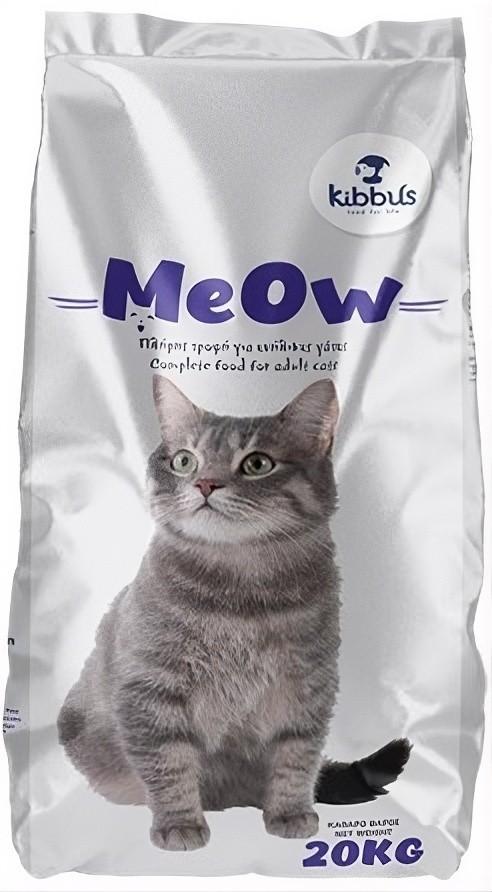 Hrana uscata pentru pisici Kibbus MeOw Cat 20kg