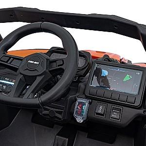 Maşină electrică Kids Car Can-Am Maverick Orange
